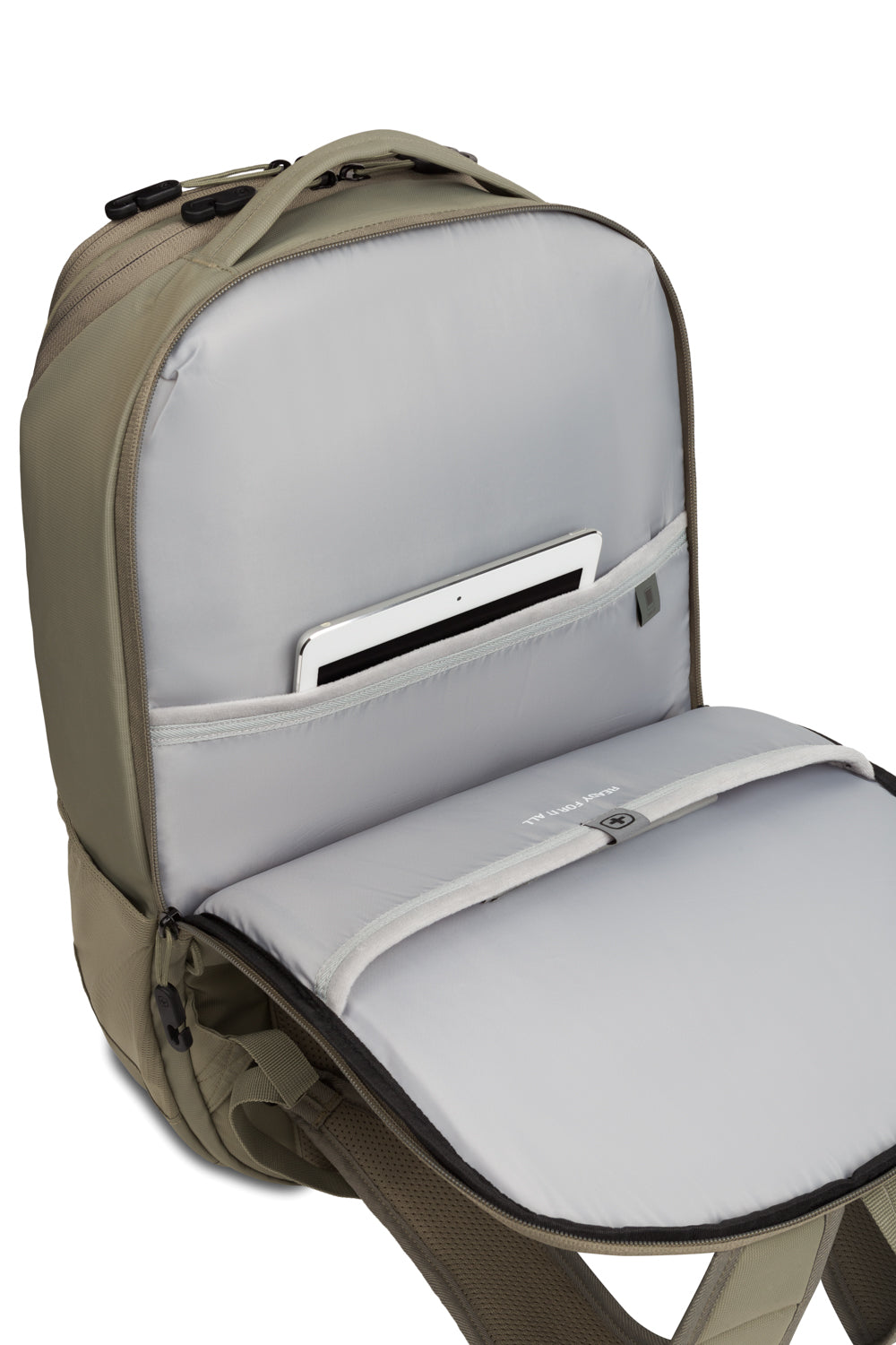 SWISSGEAR Viibe Pro Laptop Backpack - Olive Green - 07