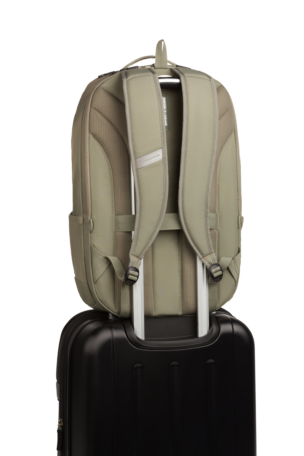 SWISSGEAR Viibe Pro Laptop Backpack - Olive Green - 08