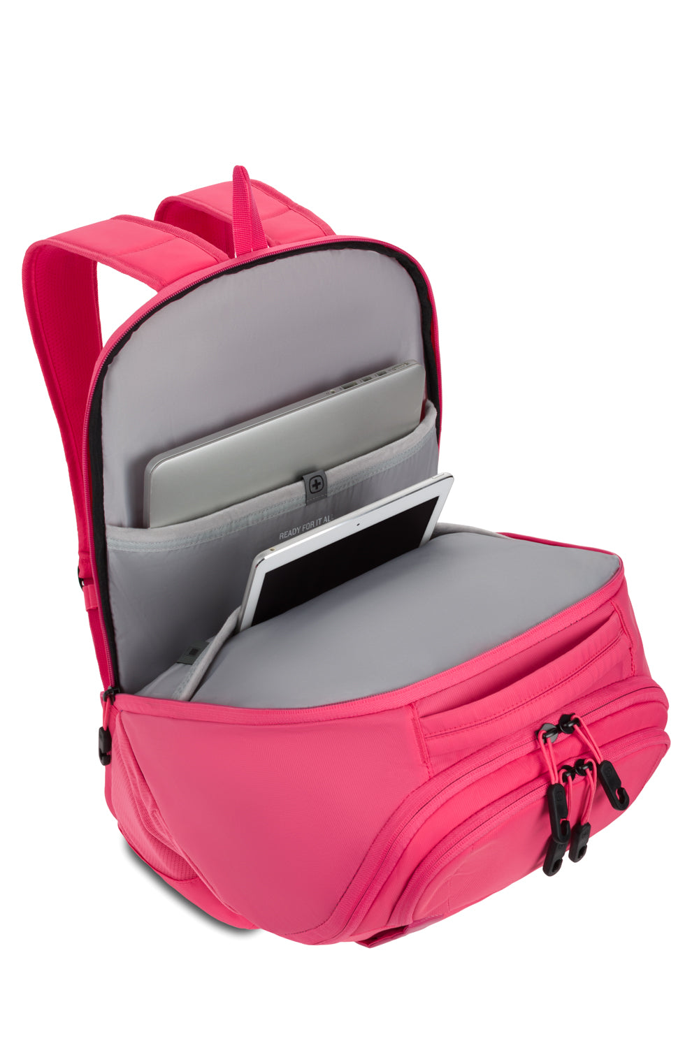 SWISSGEAR Viibe Pro Laptop Backpack - Pink - 06
