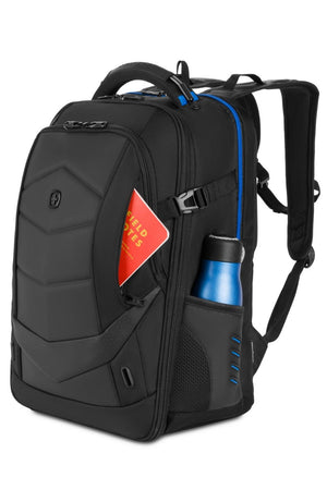 SWISSGEAR 8120 USB Gaming Laptop Backpack - Black