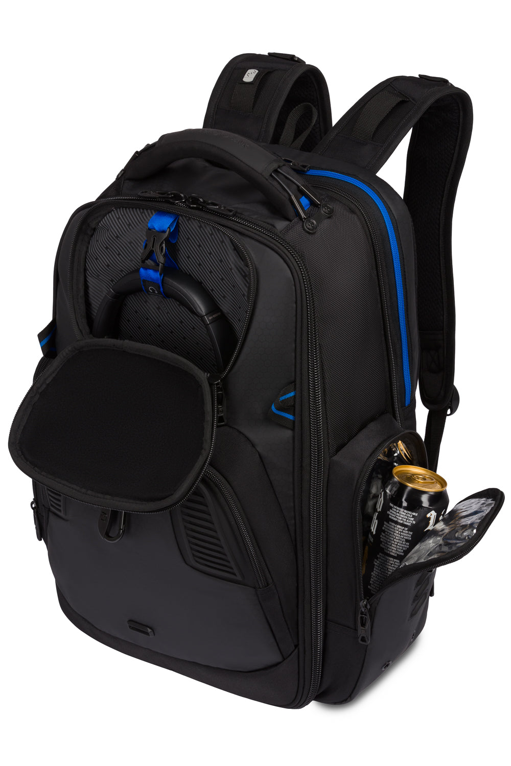 Swissgear 8121 USB ScanSmart Gaming Laptop Backpack - Black