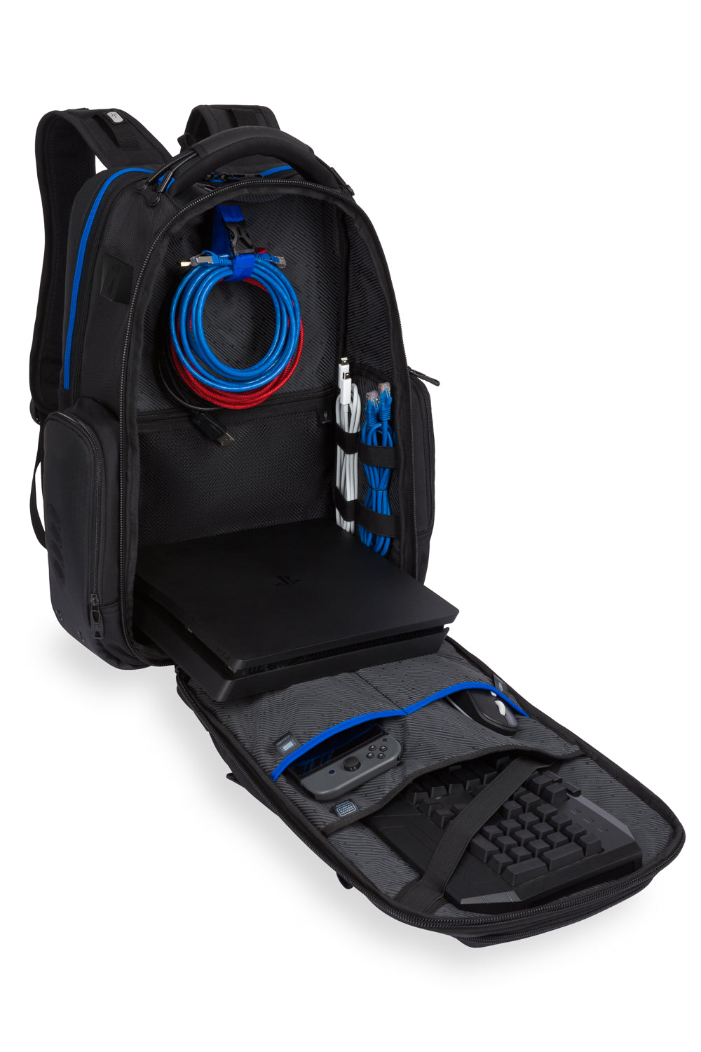 Swissgear 8121 USB ScanSmart Gaming Laptop Backpack - Black