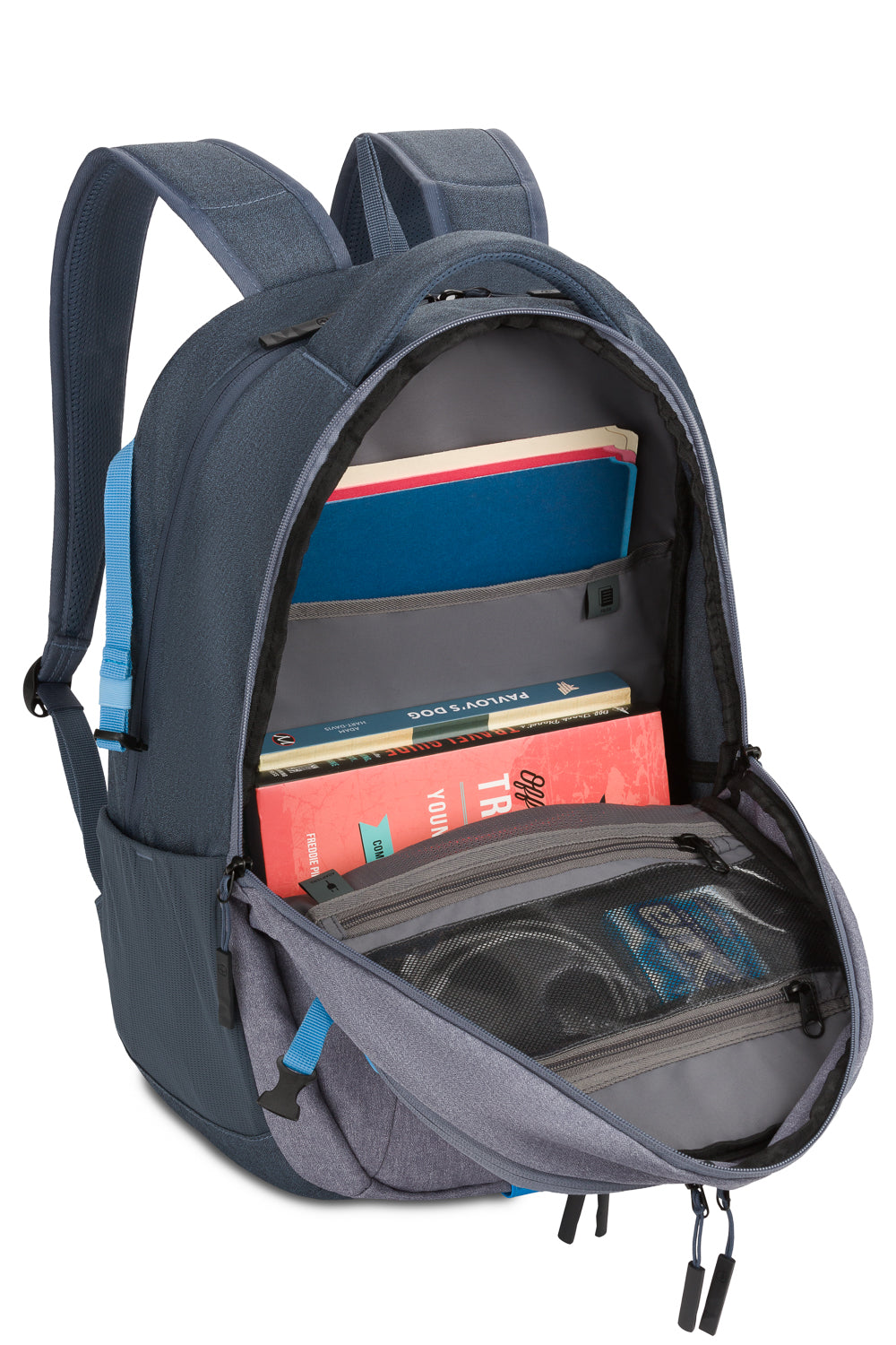 SWISSGEAR Outlast Flex Laptop Backpack - Blue/Grey - 06