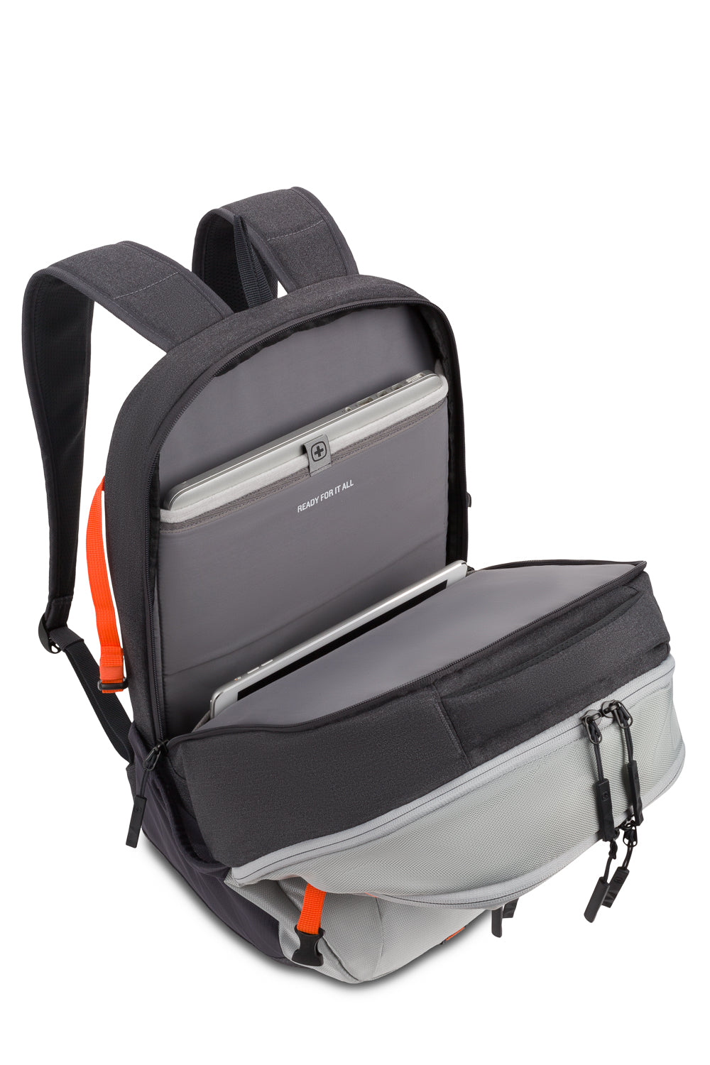 SWISSGEAR Outlast Flex Laptop Backpack - Charcoal/Light Grey - 07