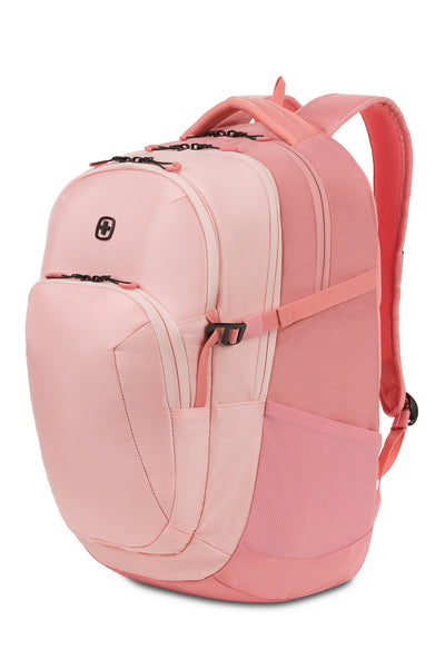 SWISSGEAR Fusion Pro Laptop Backpack in Coral/Pink