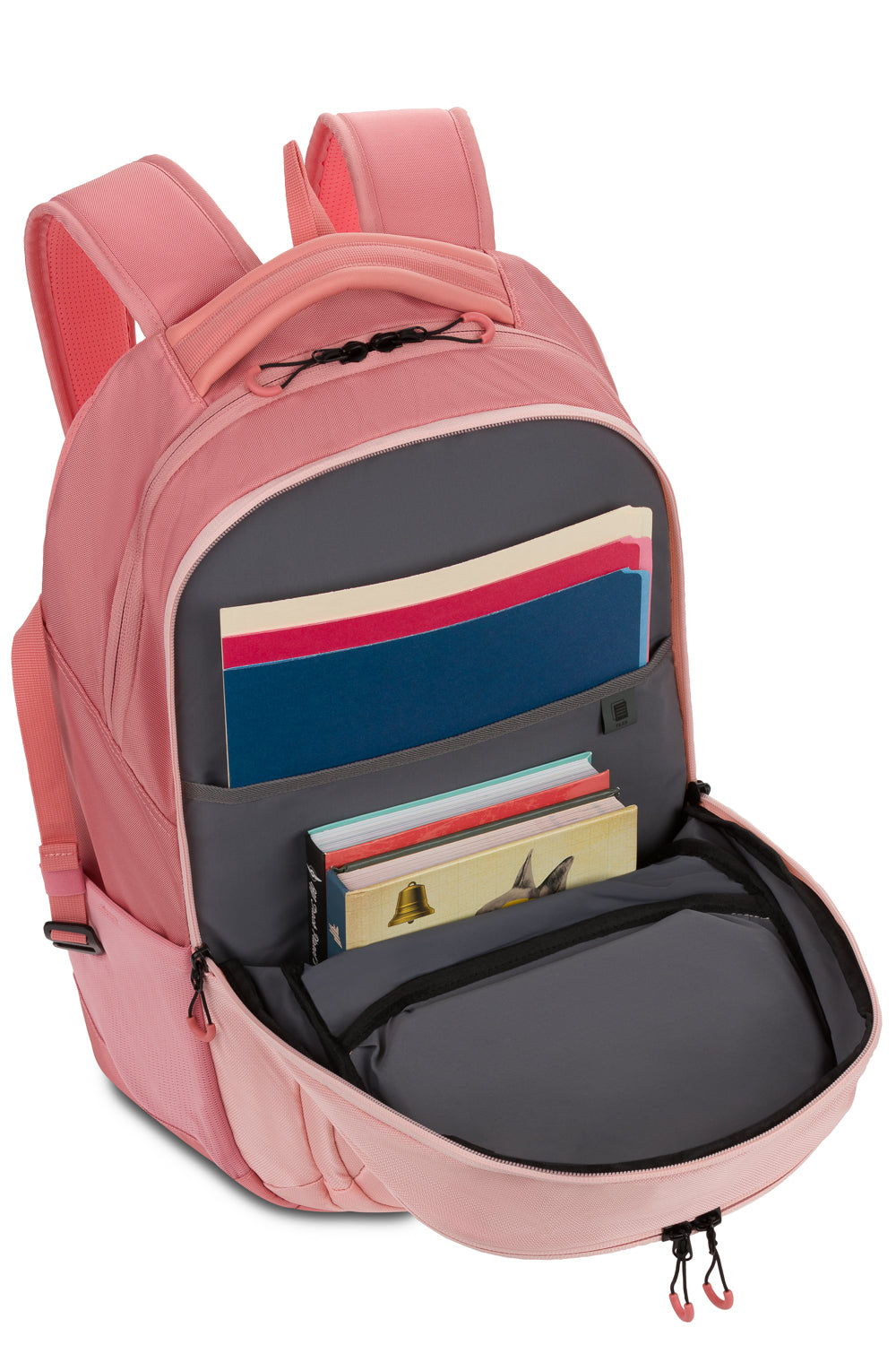 SWISSGEAR Fusion Pro Laptop Backpack - Coral/Pink - 06