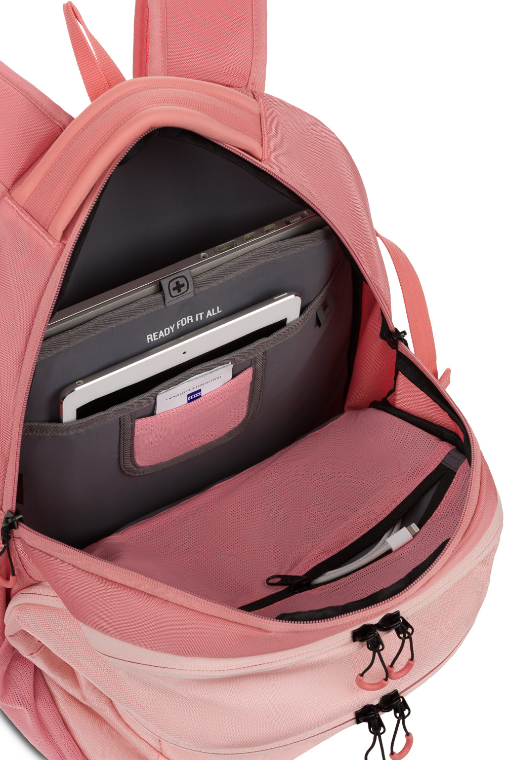SWISSGEAR Fusion Pro Laptop Backpack - Coral/Pink - 07
