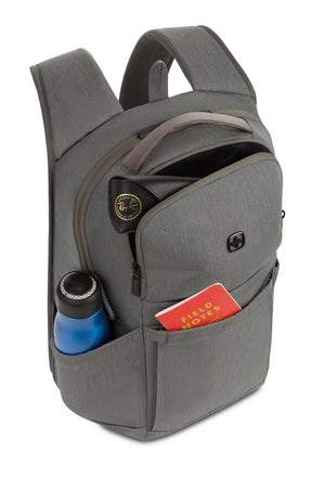 SwissGear 8183 Laptop Backpack - Fits 16" Laptop, Padded Compartment, Airflow Back Panel, Travel Trolley Strap