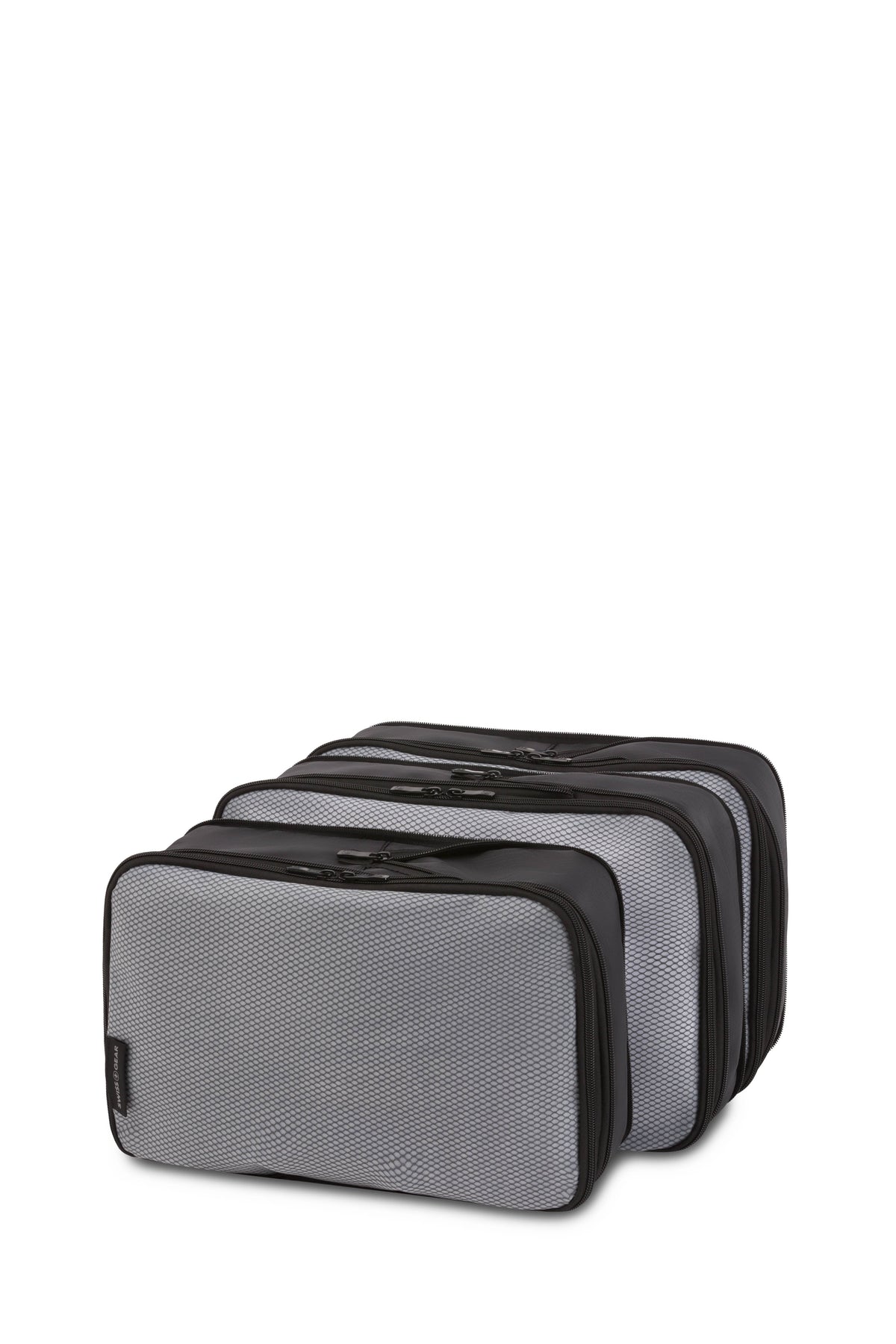 SWISSGEAR Travel Smart 3-Piece (S/M/M) Packing Cube Set - Black - 03