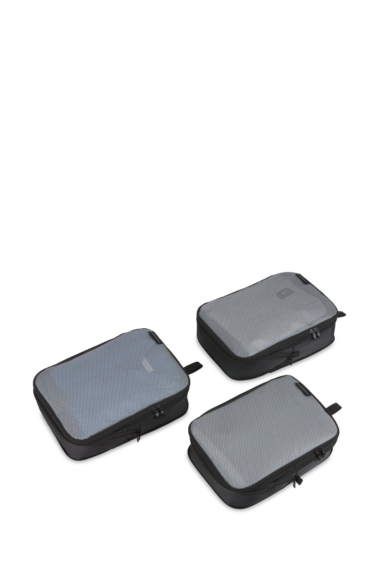 SWISSGEAR Travel Smart 3-Piece (S/M/M) Packing Cube Set - Black - LE - 02