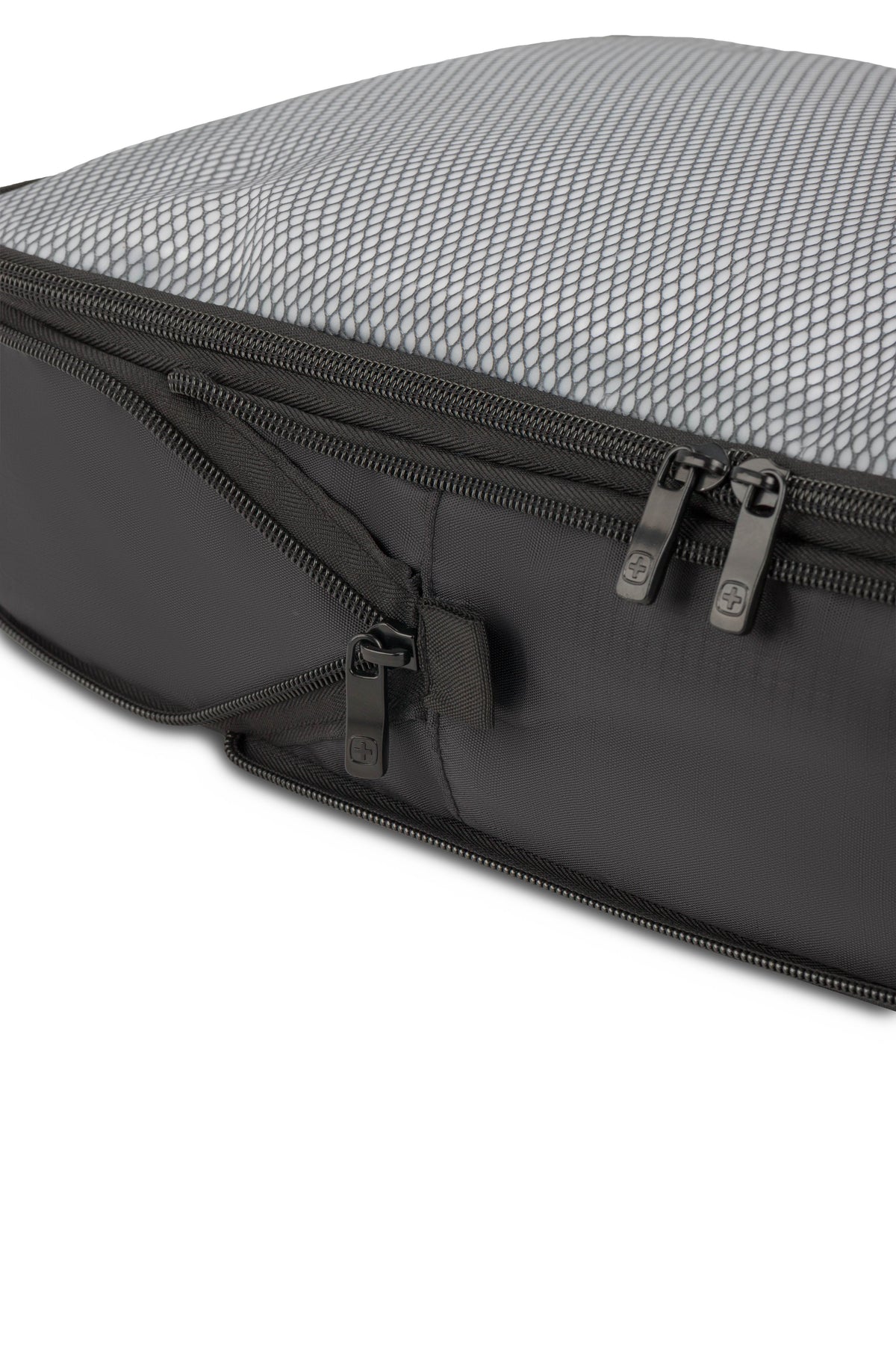 SWISSGEAR Travel Smart 3-Piece (S/M/M) Packing Cube Set - Black - LE - 05