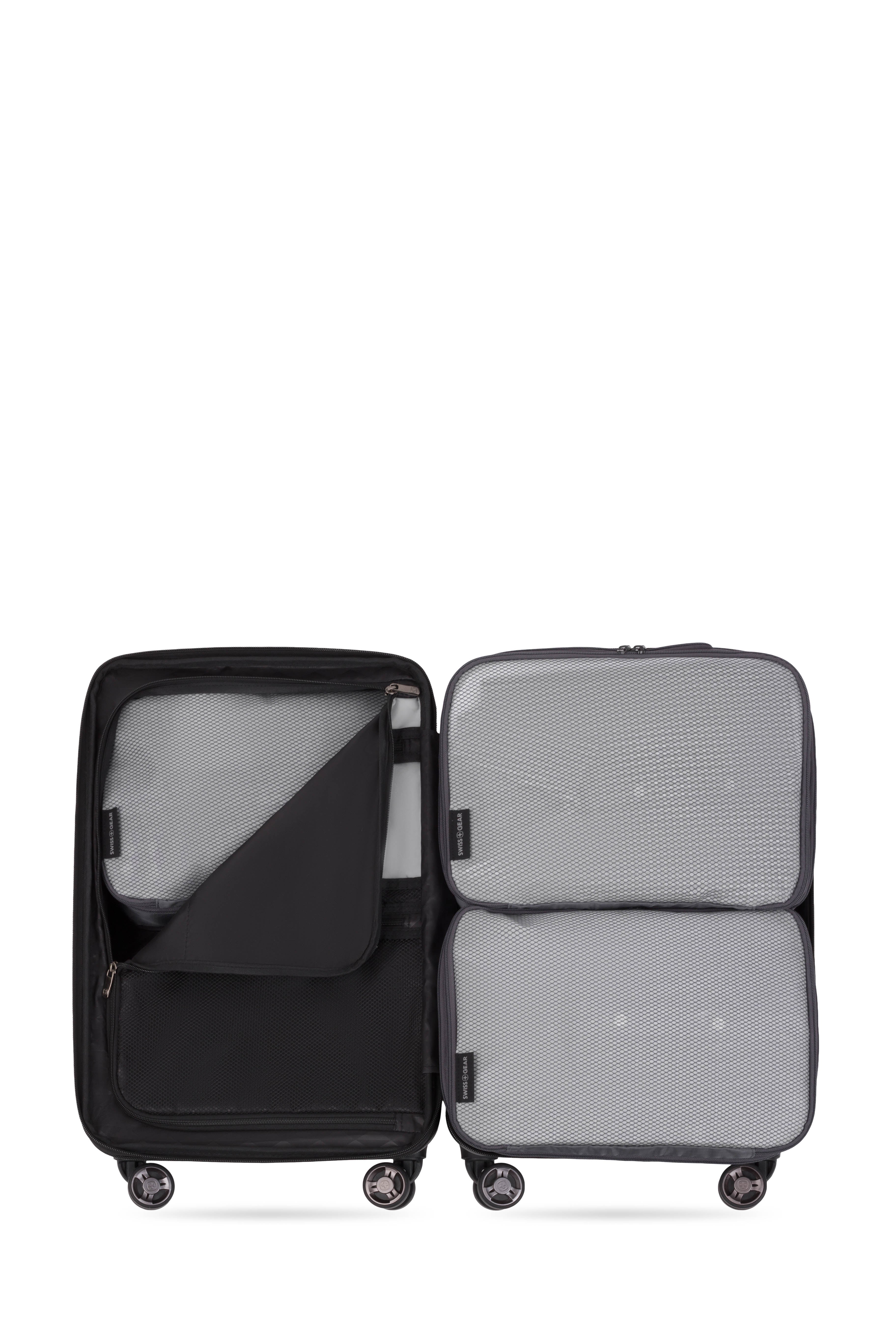 SWISSGEAR Travel Smart 3-Piece (S/M/M) Packing Cube Set in Dark Grey