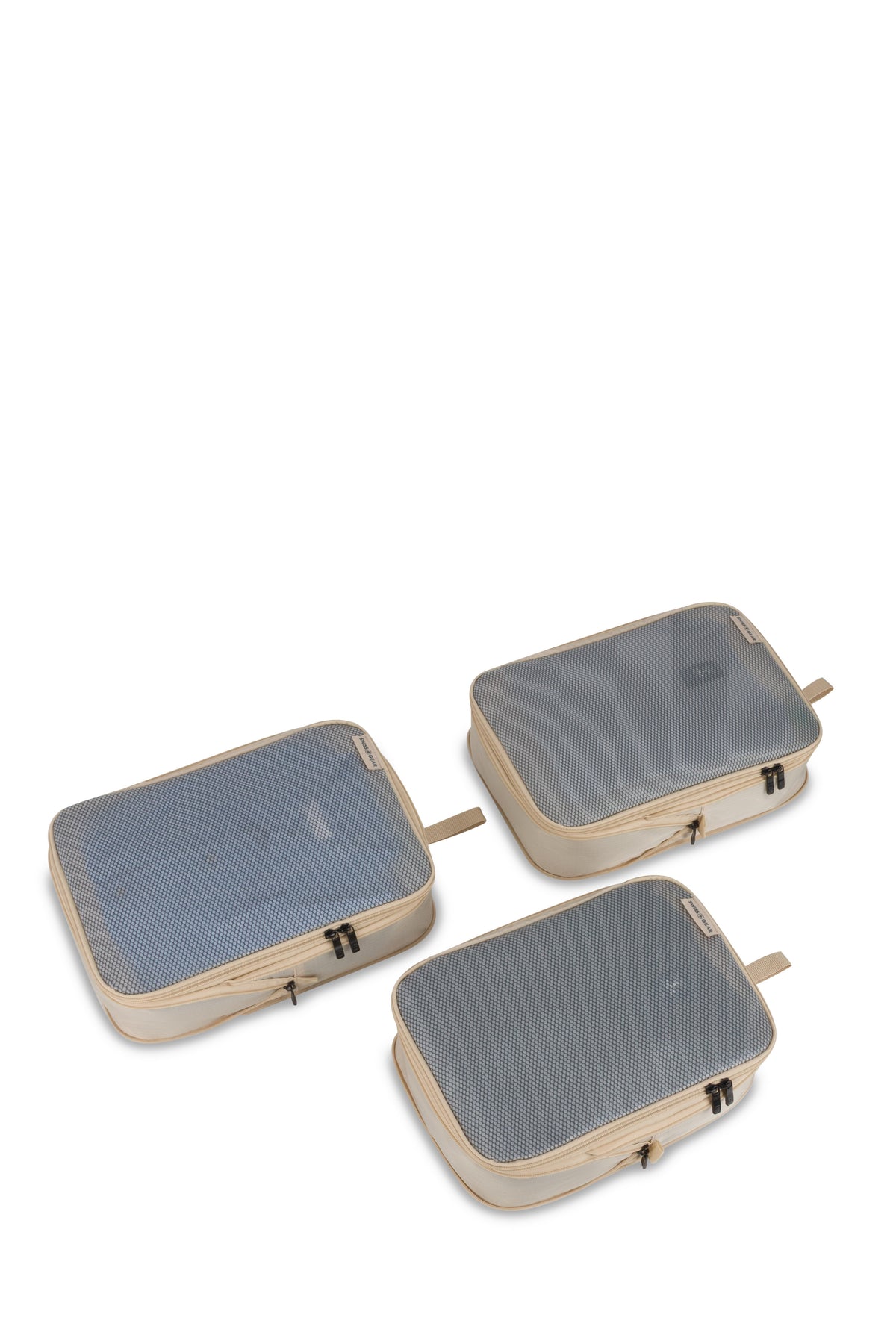 SWISSGEAR Travel Smart 3-Piece (S/M/M) Packing Cube Set - Dune Brown - 02