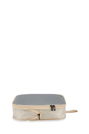 SWISSGEAR Travel Smart 3-Piece (S/M/M) Packing Cube Set in Dune Brown