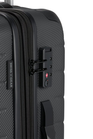 SWISSGEAR Armor 3-Piece Spinner Set in Black