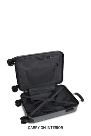 SWISSGEAR Armor 3-Piece Spinner Set in Black