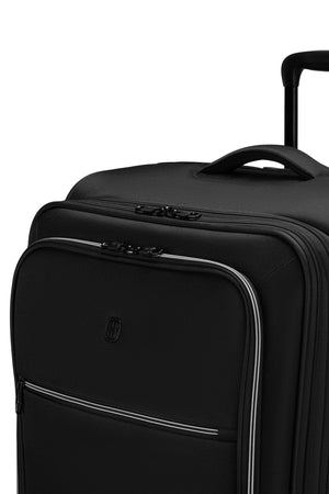 SWISSGEAR 8215 Large Checked Spinner - Black - 13 -