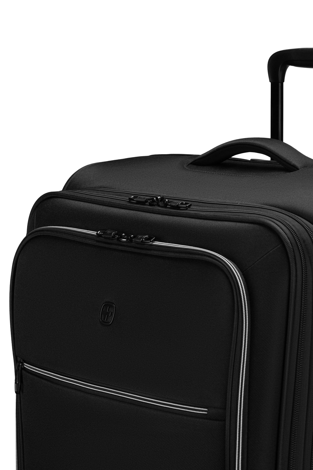 SWISSGEAR 8215 Large Checked Spinner - Black - 13 -