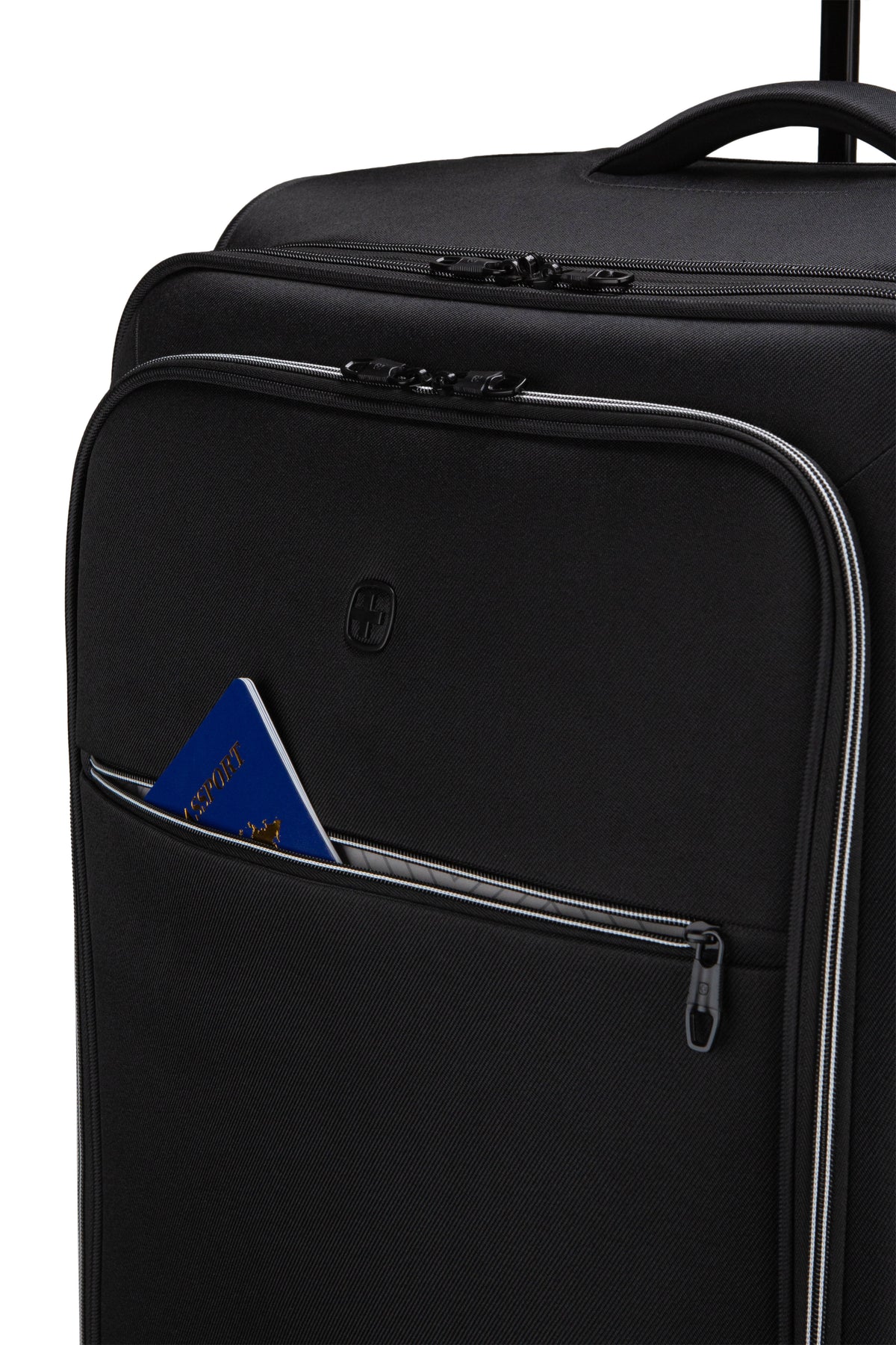 SWISSGEAR 8215 Large Checked Spinner - Black - 09 -