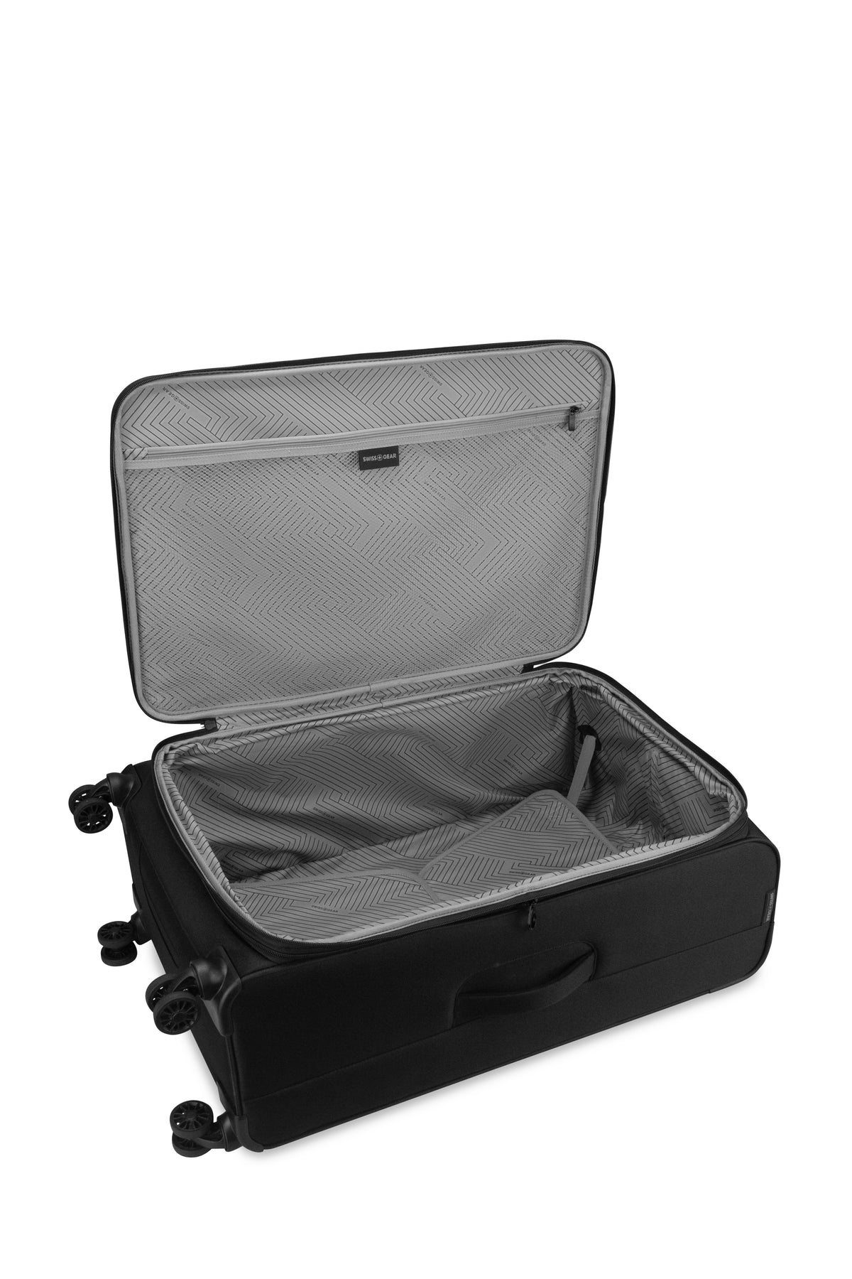 SWISSGEAR 8215 Large Checked Spinner - Black - 04 -