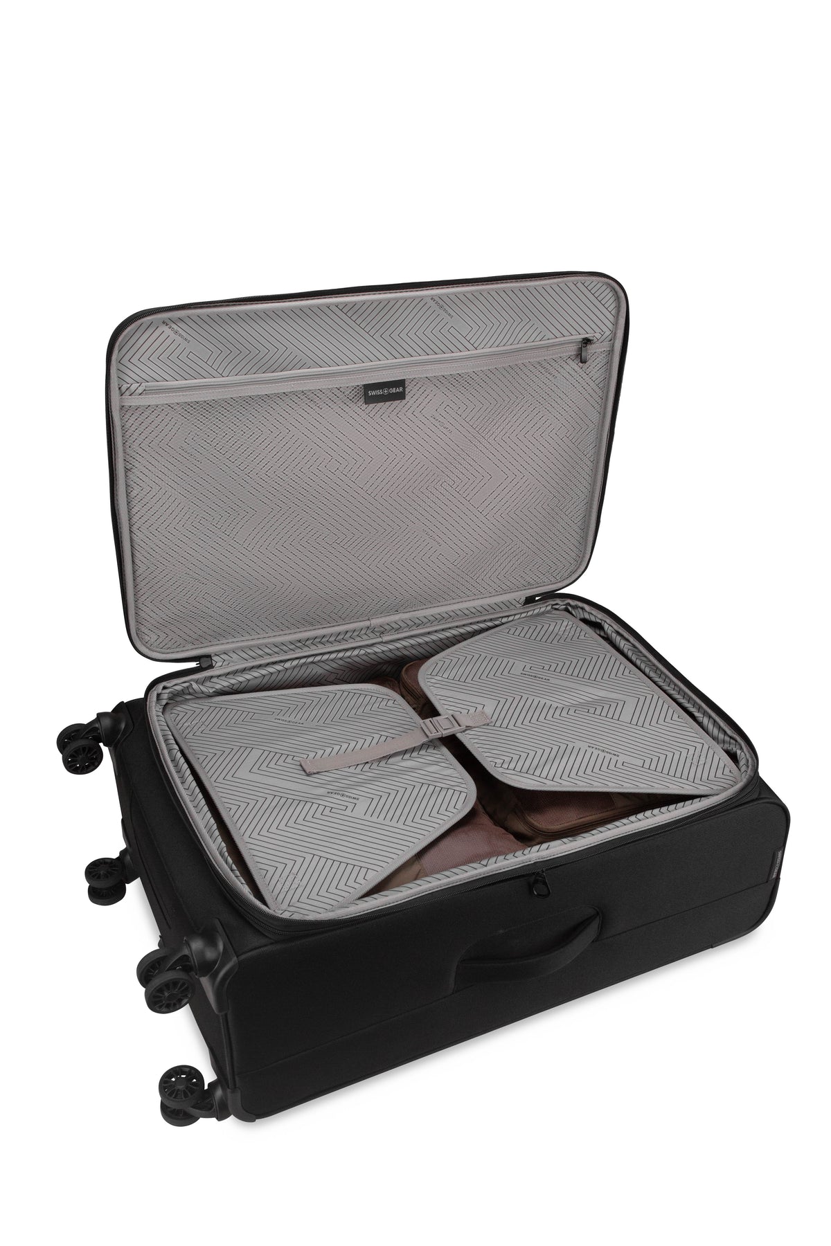 SWISSGEAR 8215 Large Checked Spinner - Black - 05 -