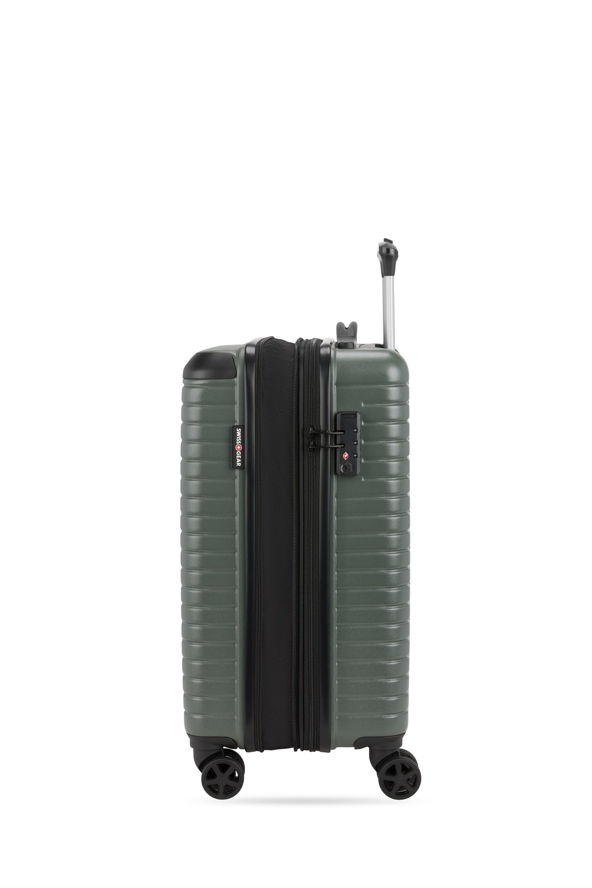 SWISSGEAR 8220 Carry-On Spinner - Olive Green - 06