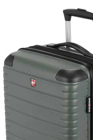 SWISSGEAR 8220 Carry-On Spinner - Olive Green - 11