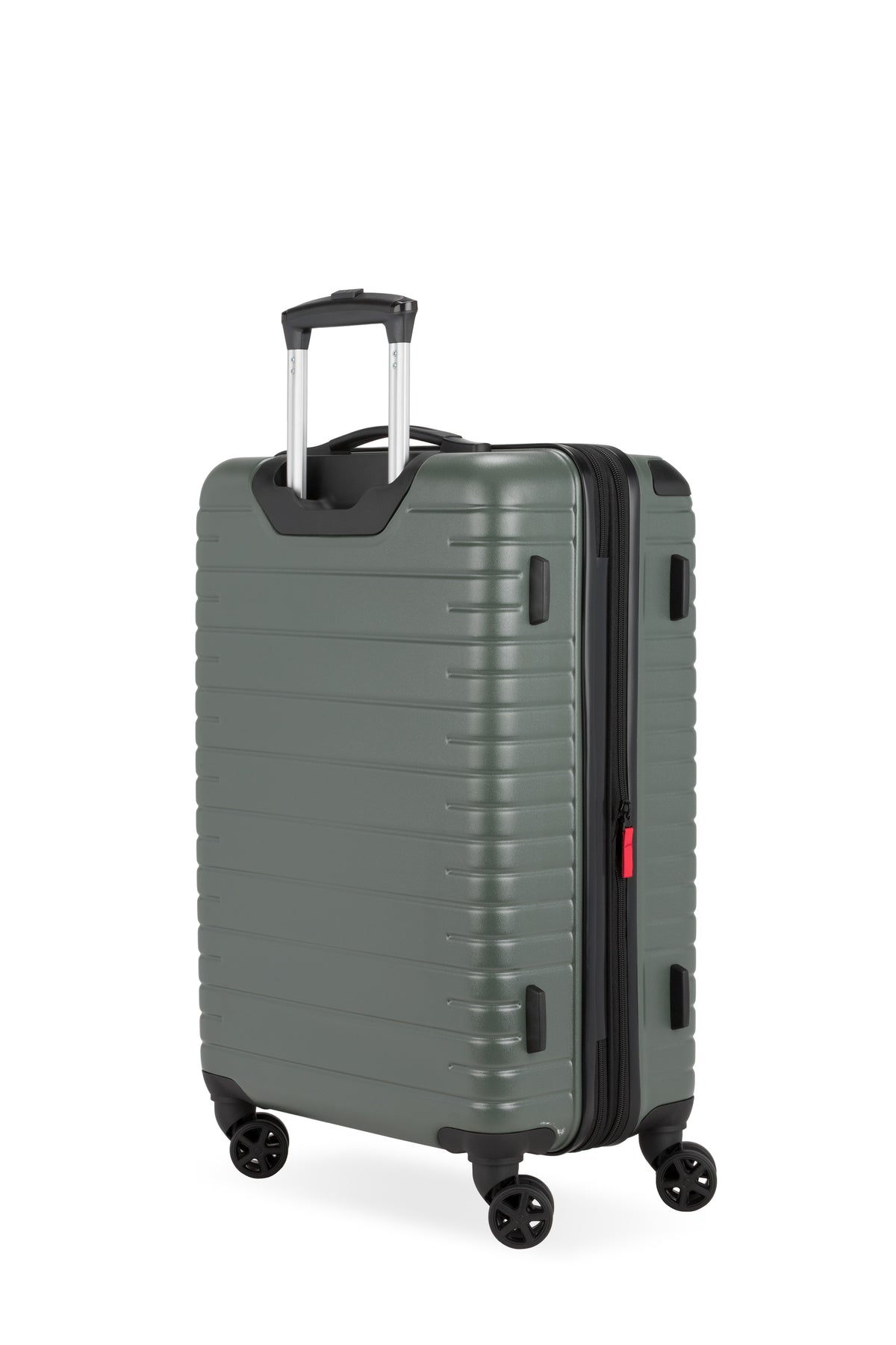 SWISSGEAR 8220 Medium Checked Spinner - Olive Green - 02