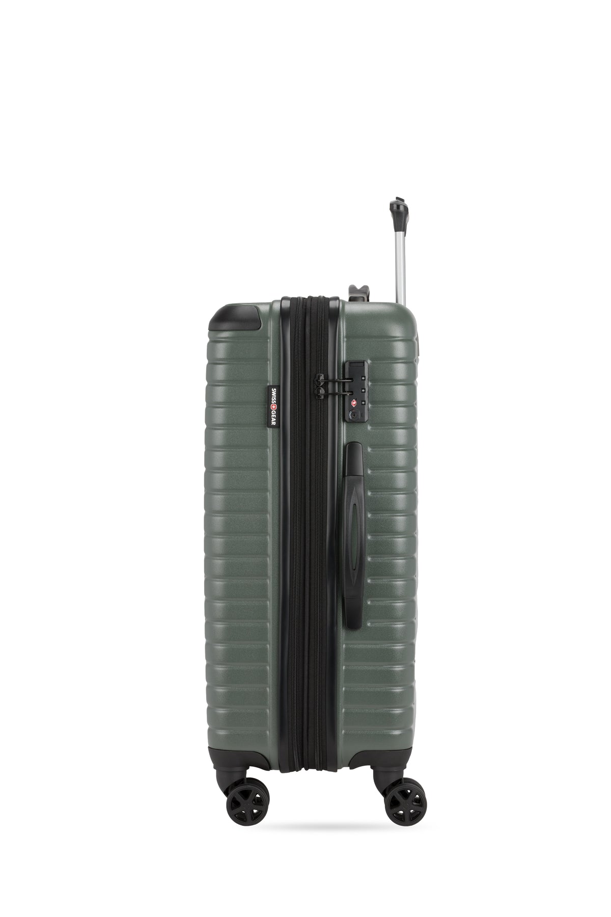 SWISSGEAR 8220 Medium Checked Spinner - Olive Green - 05