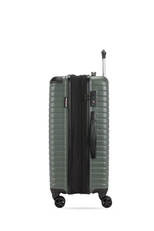 SWISSGEAR 8220 Medium Checked Spinner - Olive Green - 06