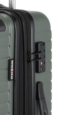 SWISSGEAR 8220 Medium Checked Spinner - Olive Green - 07