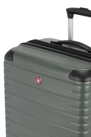 SWISSGEAR 8220 Medium Checked Spinner - Olive Green - 12