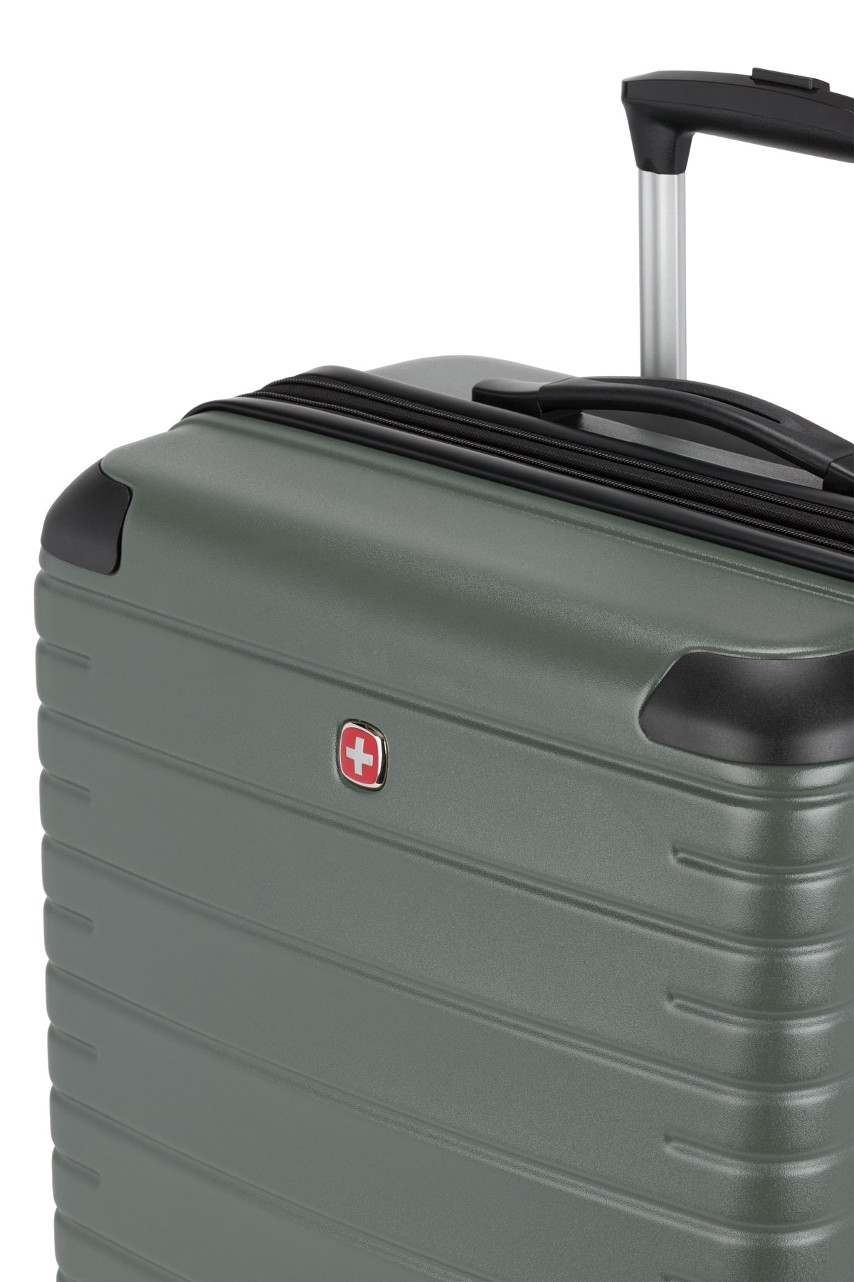 SWISSGEAR 8220 Medium Checked Spinner - Olive Green - 12