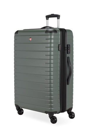 SWISSGEAR 8220 Large Checked Spinner - Olive Green - 01