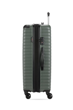 SWISSGEAR 8220 Large Checked Spinner - Olive Green - 05