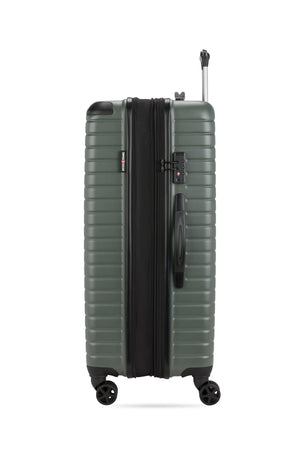 SWISSGEAR 8220 Large Checked Spinner - Olive Green - 06