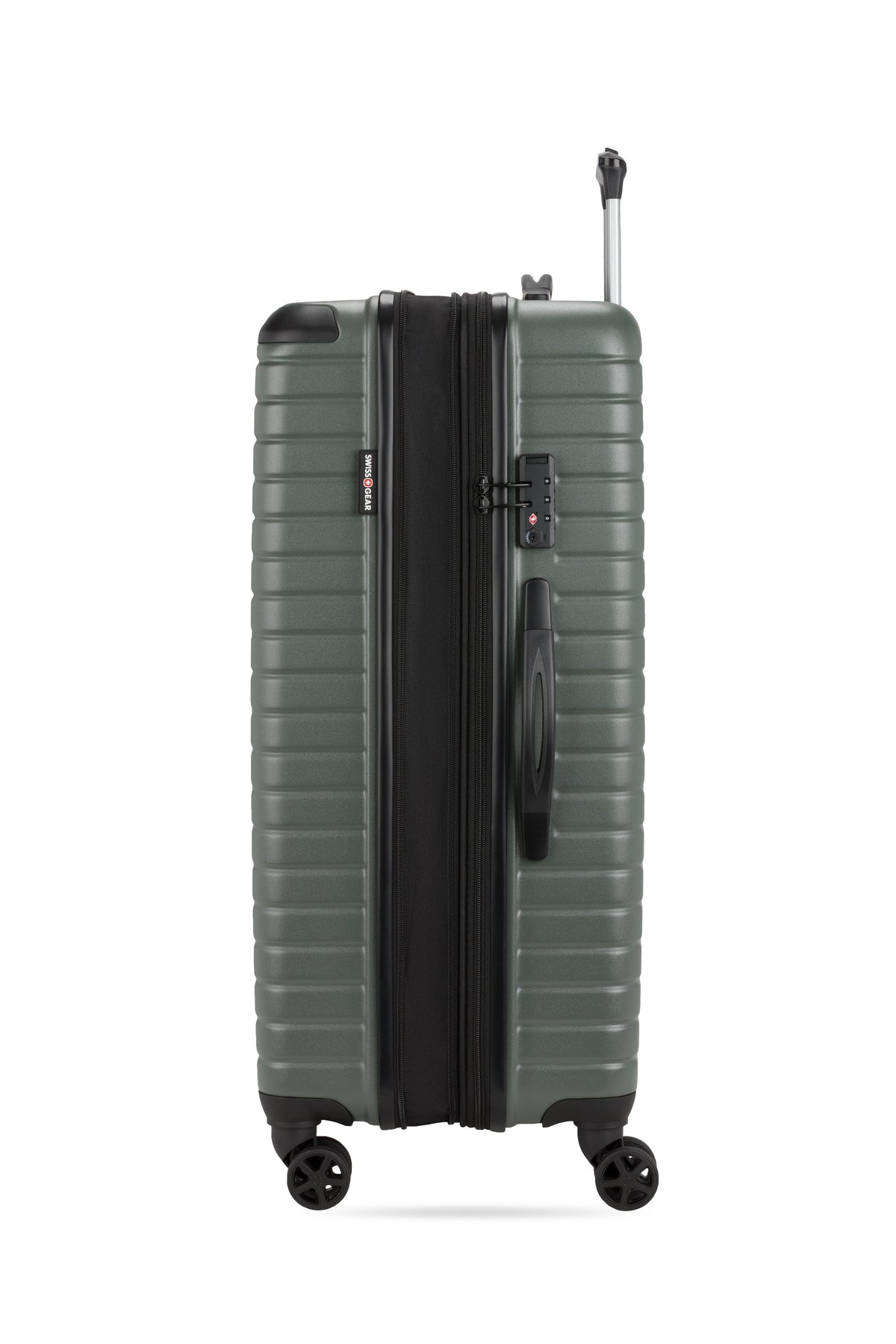 SWISSGEAR 8220 Large Checked Spinner - Olive Green - 06