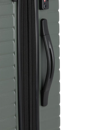 SWISSGEAR 8220 Large Checked Spinner - Olive Green - 08