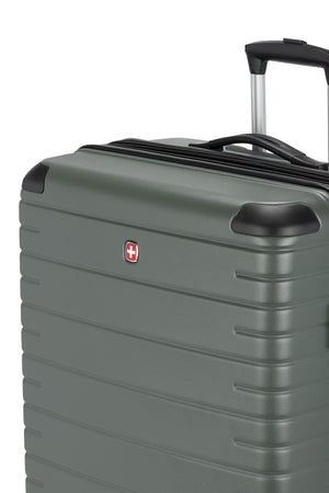 SWISSGEAR 8220 Large Checked Spinner - Olive Green - 12