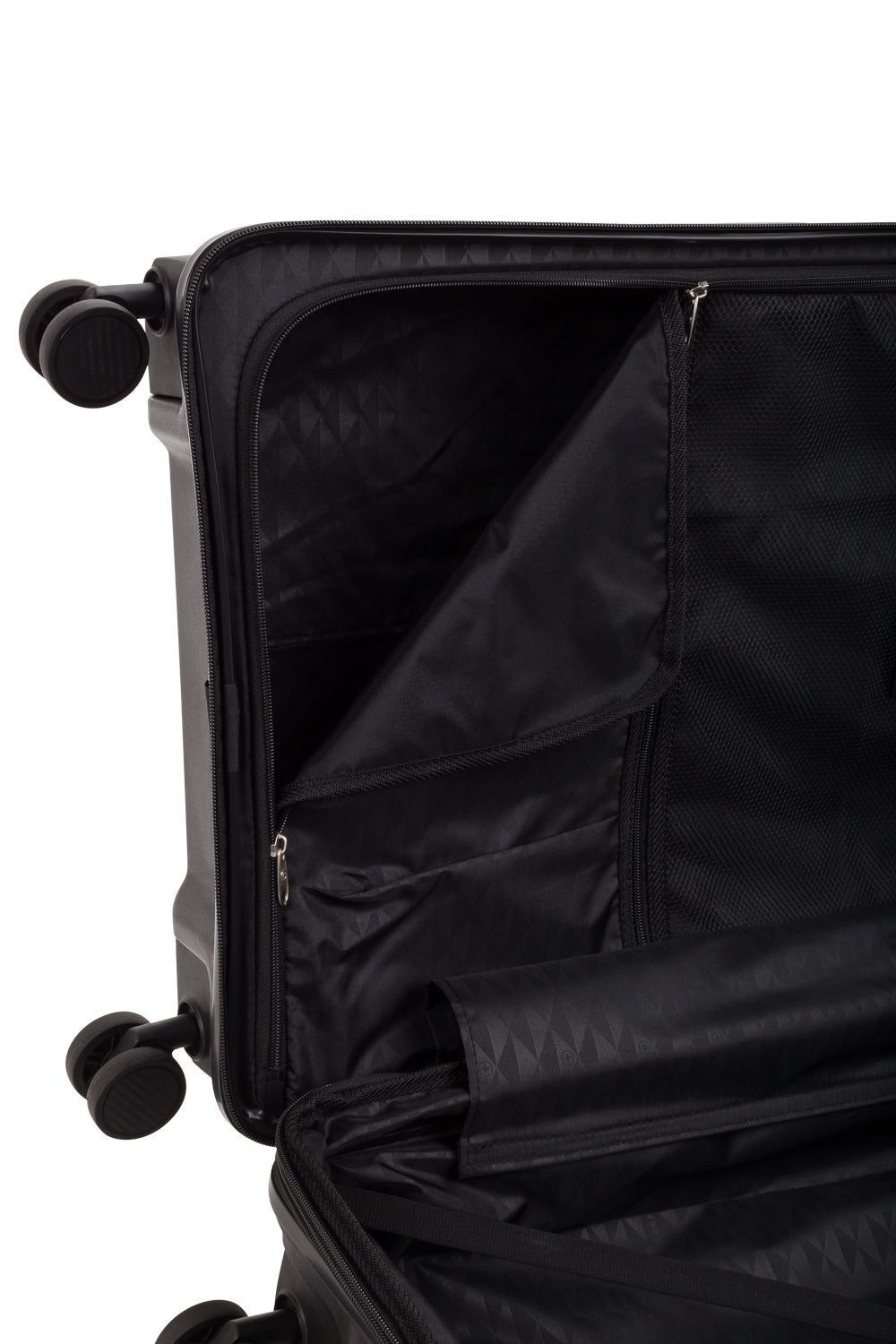 Swissgear 8836 Expandable Hardside Spinner Luggage large interior side zip pocket