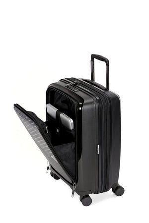 Swissgear 8836 Expandable Hardside Spinner Luggage Front expandable pocket