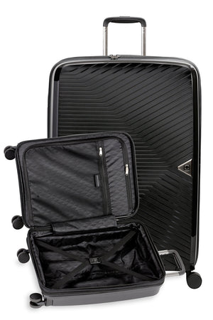 Swissgear 8836 Expandable 2 PC Hardside Spinner Luggage Set Open View