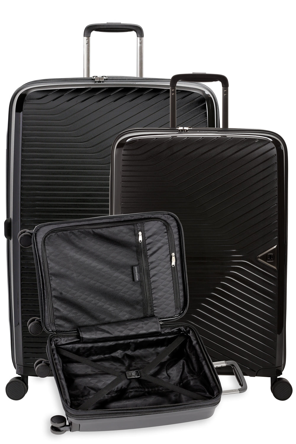 Swissgear 8836 Expandable Hardside Spinner Luggage 3pc Set