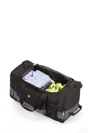 SWISSGEAR 9000 28” Apex Duffel Bag Spacious main compartment