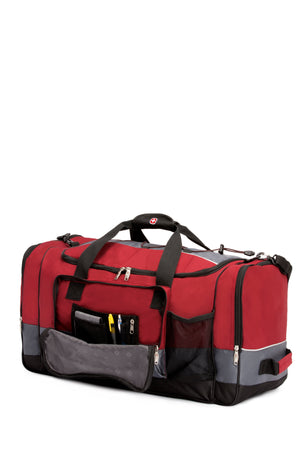 Swissgear 9000 28” Apex Duffel Bag Front zip organizer compartment