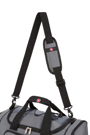 Swissgear 9000 20” Apex Duffel Bag with shoulder strap and grab handle for comfortable carry