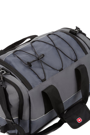 Swissgear 9000 20” Apex Duffel Bag with Bungee-cord system to hold extra gear 