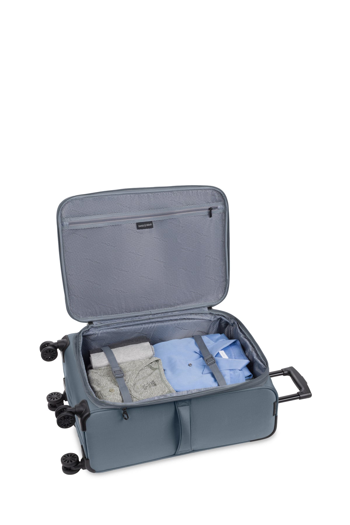 SWISSGEAR Sion II Medium Checked Spinner - Slate Blue - 05
