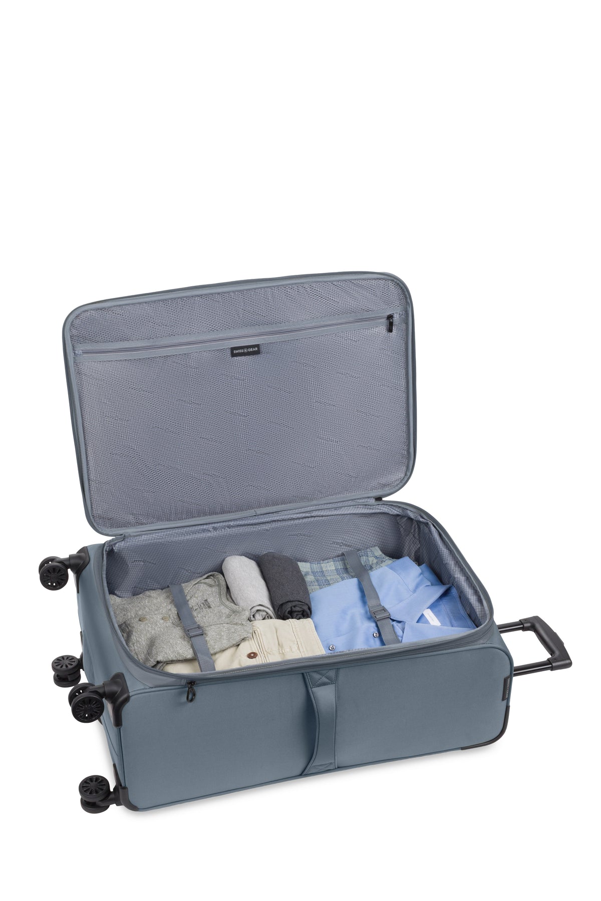 SWISSGEAR Sion II Large Checked Spinner - Slate Blue - 05