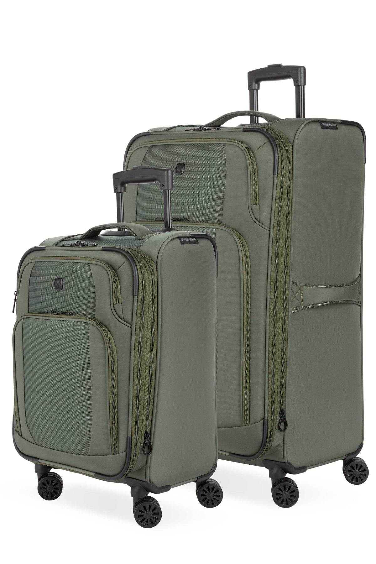 SWISSGEAR Sion II 2-Piece Spinner Set - Olive Green - 01